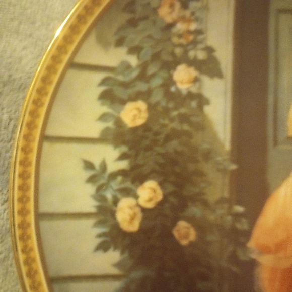 Norman Rockwell Rediscovered Women Seventh Issue Plate “Standing in the Doorway” - Picture 5 of 16